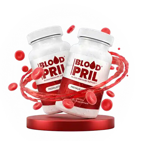 BloodPril Natural Blood Pressure Support Supplement — Triple Amino Acid Formula Made in USA