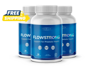 FlowStrong 3 Bottle Package — Best Value Prostate Supplement