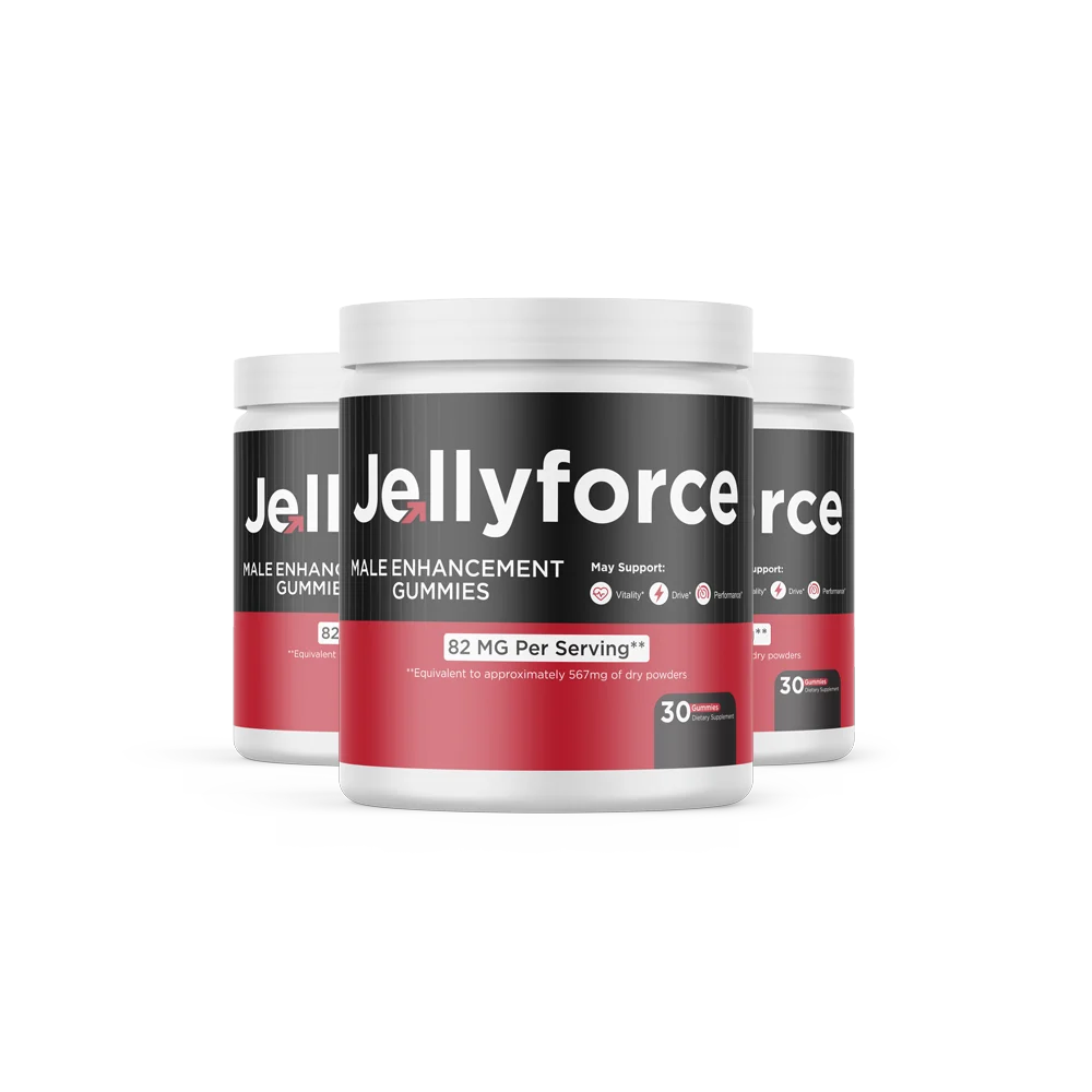 Jelly Force Male Vitality Supplement — 5 Botanical Ingredients for Stamina, Libido and Energy in Men Over 40