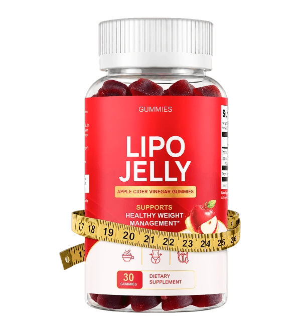 Lipo Jelly Apple Cider Vinegar Gummies — Daily Weight Management Supplement with 4.9-Star Rating