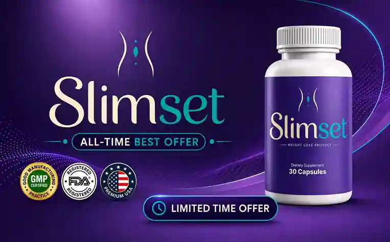 SlimSet benefits — appetite control reduced cravings improved energy thermogenesis and midlife weight management