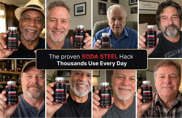 Soda Steel Customer Reviews — Verified Men Share Energy and Stamina Results After 60–90 Days
