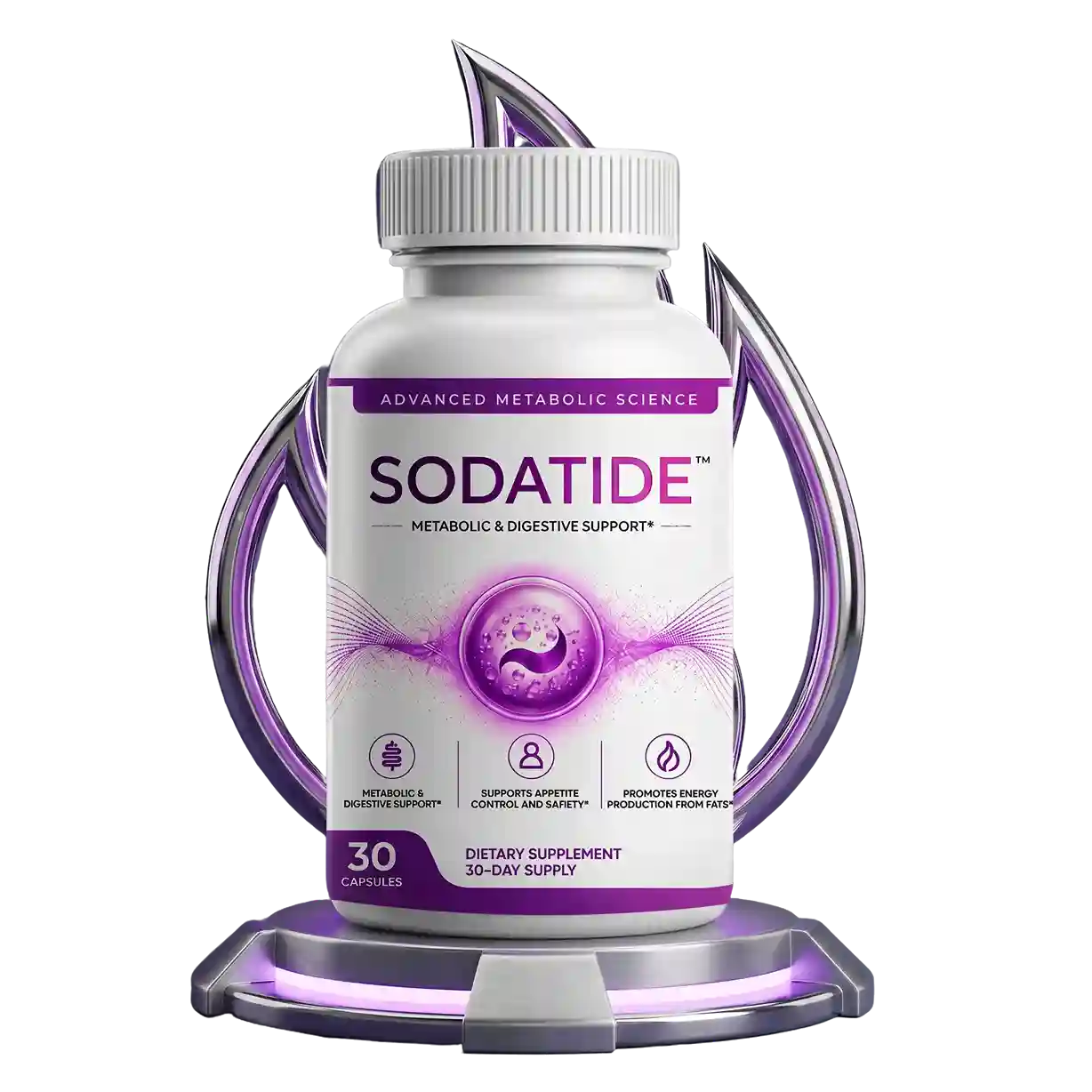 Sodatide Synbiotic Weight Loss Supplement — Gut Microbiome and Metabolism Support